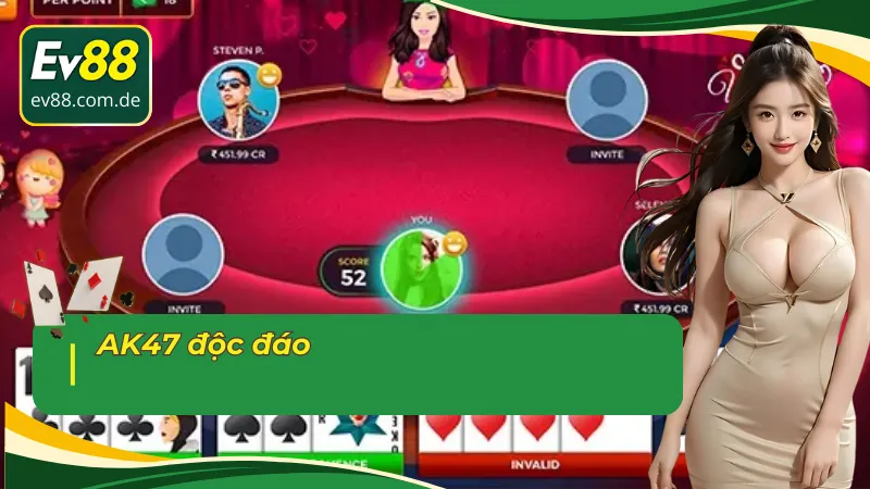 AK47 - Game bài JILI EV88 đỉnh cao vạn người mê