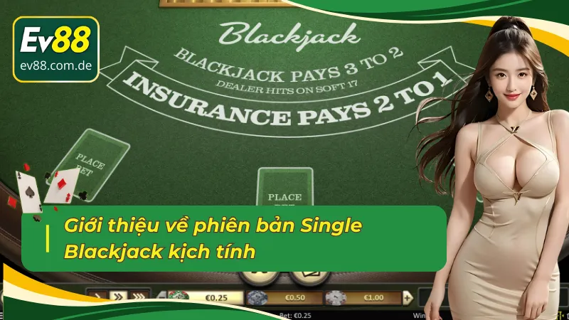 Vài nét về trò chơi casino đấu trí Single Blackjack